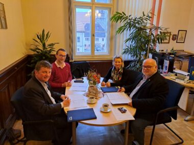 20221222_Vertragsunterzeichnung Stadt Lützen BLK Regional TV